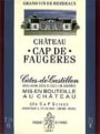 Chateau Cap de Faugeres  2002 Front Label