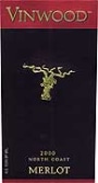 Vinwood Merlot 2000 Front Label