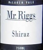 Mr. Riggs Shiraz 2003 Front Label