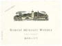 Robert Mondavi Napa Valley Merlot 2001 Front Label