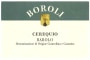 Boroli Barolo Cerequio 2009 Front Label