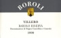Boroli Barolo Villero Riserva 1998 Front Label