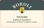 Boroli Barolo Villero Riserva 2009 Front Label