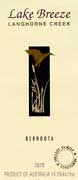 Lake Breeze Bernoota Shiraz/Cabernet 2001 Front Label