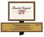 Beaulieu Vineyard Carneros Chardonnay 2003 Front Label