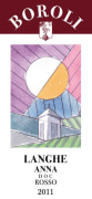 Boroli Anna Rosso 2011 Front Label