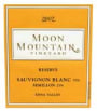 Moon Mountain Reserve Sauvignon Blanc 2002 Front Label