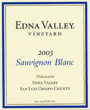 Edna Valley Vineyard Sauvignon Blanc 2003 Front Label