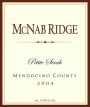 McNab Ridge Winery Petit Sirah 2004 Front Label