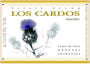 Los Cardos Malbec 2003 Front Label