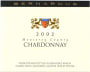 Bernardus Monterey County Chardonnay 2002 Front Label
