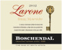 Boschendal Larone Shiraz Mourvedre 2012 Front Label