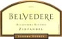 Belvedere Healdsburg Ranches Zinfandel 2001 Front Label