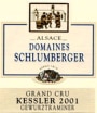 Domaines Schlumberger GC Kessler Gewurztraminer 2001 Front Label