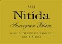 Nitida Sauvignon Blanc 2003 Front Label