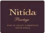 Nitida Pinotage 2003 Front Label
