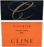 Cline Viognier 2003 Front Label