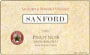 Sanford Barrel Select Pinot Noir 2000 Front Label