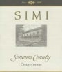 Simi Sonoma County Chardonnay 2003 Front Label
