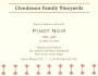 Au Bon Climat Clendenen Family Vineyards Pinot Noir 2007 Front Label