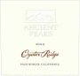 Ancient Peaks Paso Robles Oyster Ridge Red 2009 Front Label