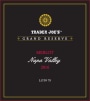 Trader Joe's Napa Valley Grand Reserve Merlot Lot #79 2016 Front Label
