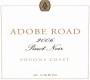Adobe Road Sonoma Coast Pinot Noir 2006 Front Label