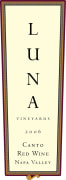 Luna Vineyards Canto 2006 Front Label