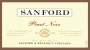 Sanford Sanford & Benedict Vineyard Pinot Noir 2006 Front Label
