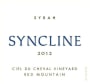 Syncline Ciel du Cheval Vineyard Syrah 2012 Front Label