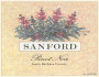 Sanford Santa Barbara County Pinot Noir 2007 Front Label