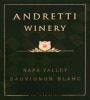 Andretti Sauvignon Blanc 2006 Front Label