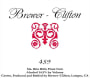 Brewer-Clifton 459 Pinot Noir 2014 Front Label