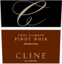 Cline Cool Climate Pinot Noir 2015 Front Label
