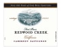 Redwood Creek Cabernet Sauvignon 2003  Front Label