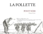 La Follette Pinot Noir 2014 Front Label