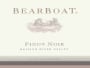 BearBoat Pinot Noir 2005 Front Label