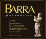 Barra of Mendocino Cabernet Sauvignon 2004 Front Label