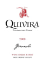 Quivira Wine Creek Ranch Grenache 2008  Front Label