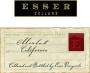 Esser Vineyards Merlot 2002  Front Label
