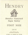 Hendry Pinot Noir 2010 Front Label