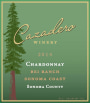 Cazadero Winery Bei Ranch Chardonnay 2014 Front Label