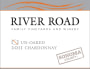 River Road Vineyards Un Oaked Chardonnay 2011 Front Label