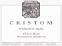 Cristom Sommers Reserve Pinot Noir 2006 Front Label