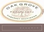 Oak Grove Family Reserve Cabernet Sauvignon 2007  Front Label