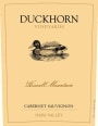 Duckhorn Howell Mountain Cabernet Sauvignon 2010  Front Label