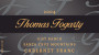 Thomas Fogarty Gist Ranch Cabernet Franc 2004 Front Label