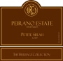 Peirano Estate The Heritage Collection Petite Sirah 2016  Front Label