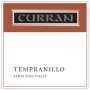 Curran Santa Ynez Valley Tempranillo 2012  Front Label