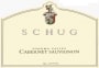 Schug Sonoma Valley Cabernet Sauvignon 2002  Front Label